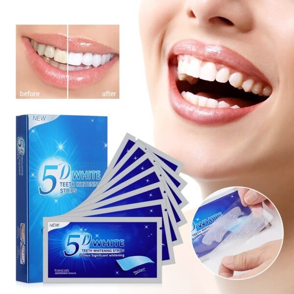 Teeth Whitening Strips 5D SEAAES - Image 2