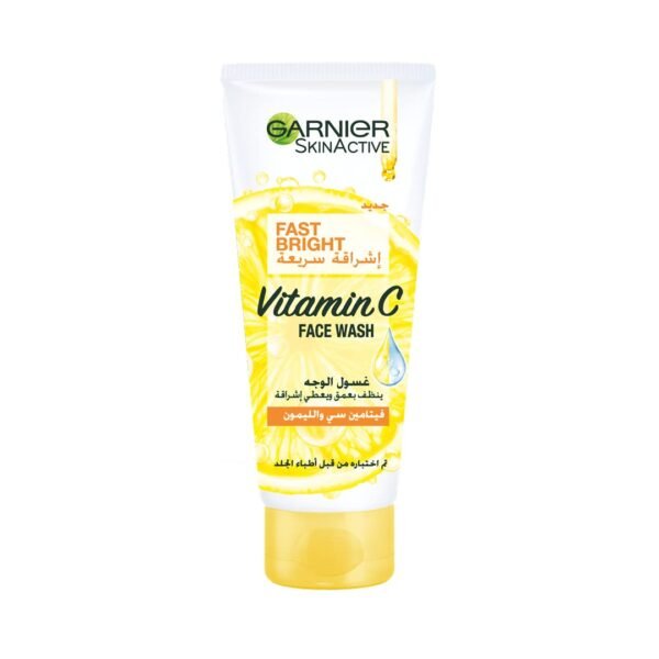 Garnier Skin Active Fast Bright Face Wash With Vitamin C And Lemon - 100ml