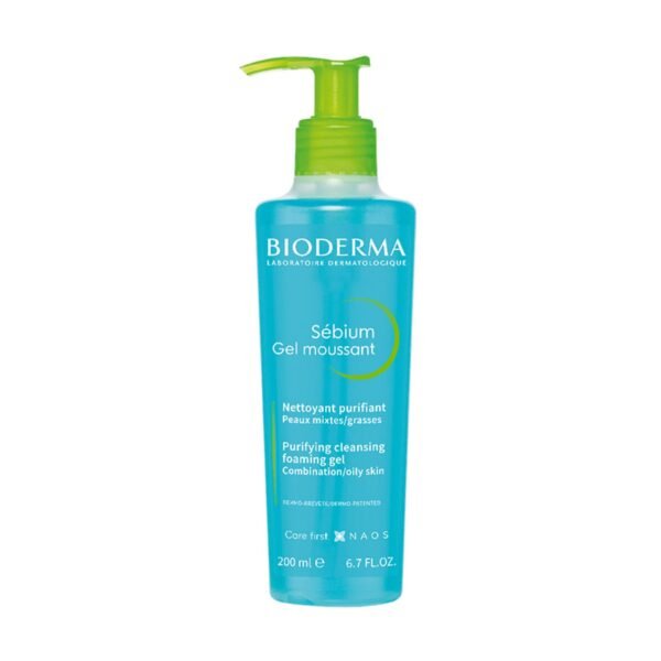 Bioderma Sebium Purifying Foaming Gel, 200 ml