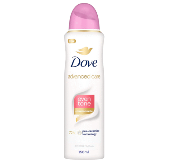 DOVE SPRAY EVEN TONE 150ML OFFER