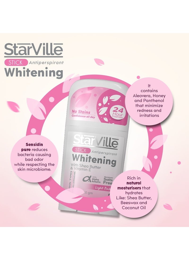 starville whitening stick light pink 60ml