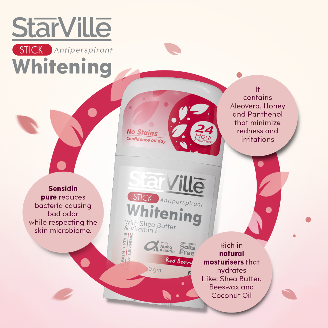 starville whitening stick redberry 60ml