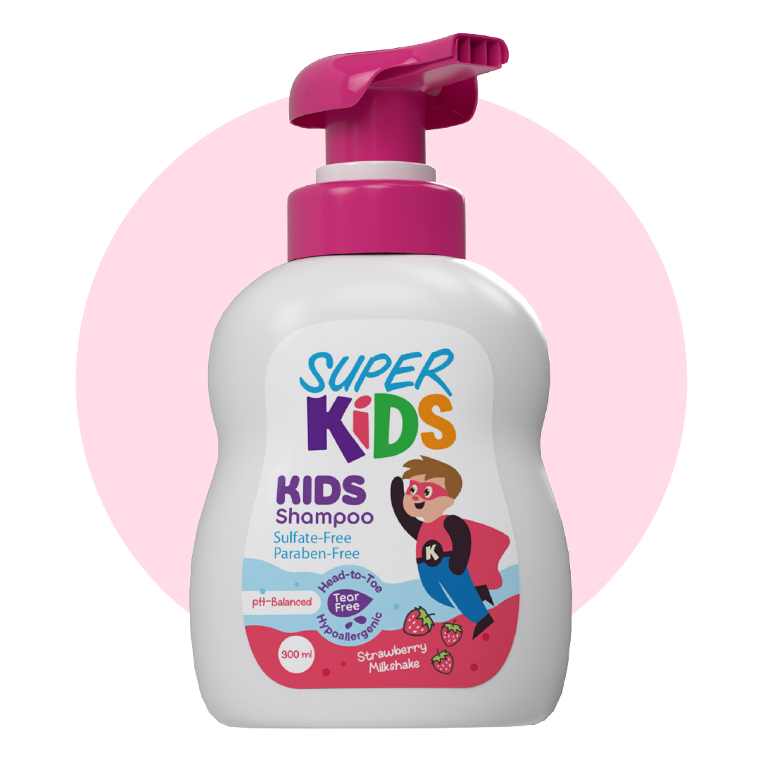 super kids shampoo strawberry 300ml