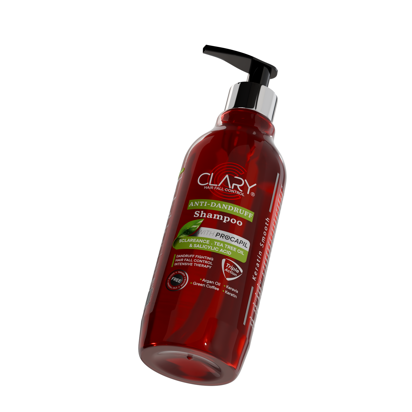 clary shampoo anti dandruff 300ml - Image 2