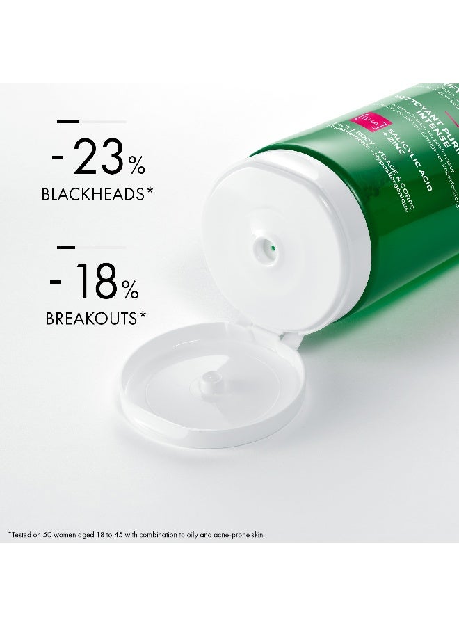 vichy normaderm intensive purifying cleanser with salicylic acid + zinc - Image 2