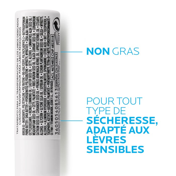 La Roche-Posay NUTRITIC - Transforming Dry Lips Duo Treatment, 2 x 4g - Image 2