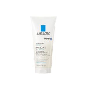 لاروش-بوزيه إيفاكلار إتش إيزو-بيوم (EFFACLAR H ISO-BIOME) - كريم منظف ومرطب وملطف للبشرة المعرضة لحب الشباب، 200 مل