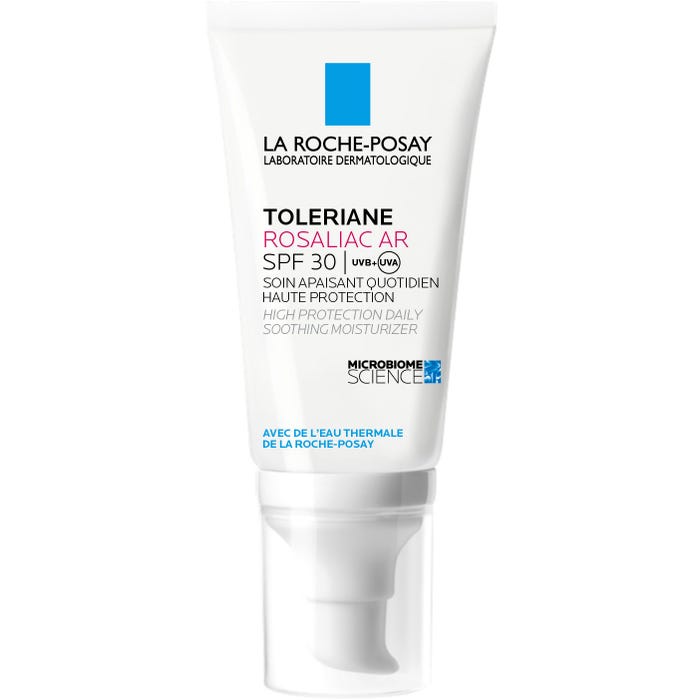 لاروش-بوزيه توليريان روزالياك AR - عناية يومية مهدئة ومضادة للاحمرار مع حماية SPF30 - للوجه - للبشرة الحساسة، 50 مل