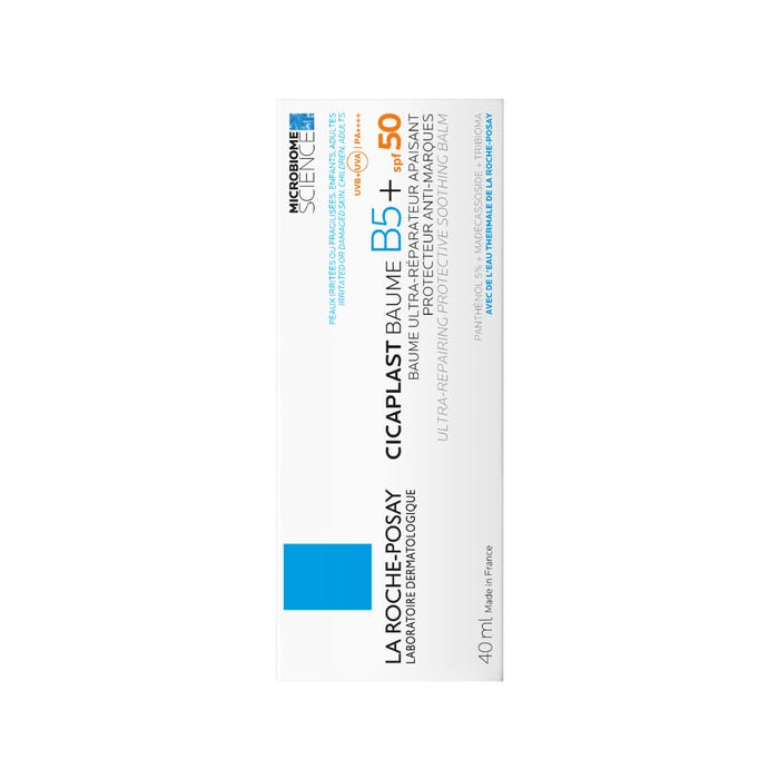 لاروش بوزيه سيكابلاست - B5+ SPF50 بلسم فائق الإصلاح ومهدئ ومضاد لآثار البشرة، 40 مل - الصورة 2