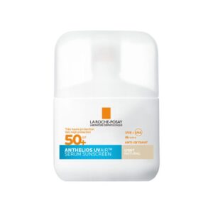 لاروش بوزيه أنثيليوس UVAIR - سيروم واقي شمس للوجه بمعامل حماية SPF50+ - لون خفيف، 40 مل