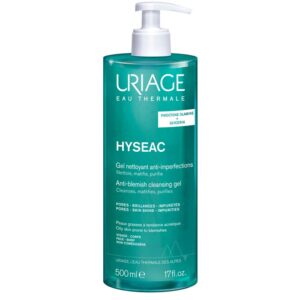 يورياج هيزاك (Uriage HYSÉAC) - جل منظف ومزيل للشوائب - للوجه والجسم - للبشرة الدهنية والمعرضة لحب الشباب - 500 مل