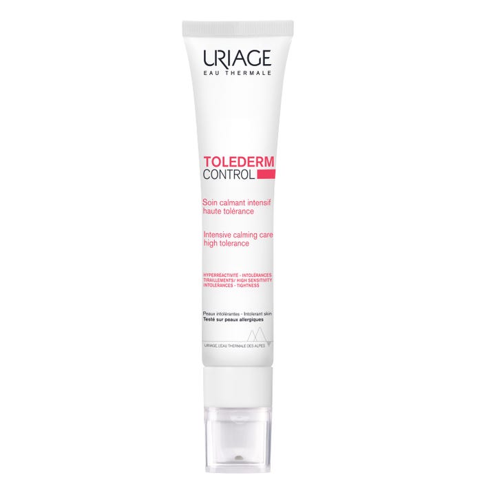 يورياج توليديرم كونترول (Uriage TOLEDERM CONTROL) - عناية مكثفة مهدئة وعالية التحمل - للوجه - للبشرة غير المتحملة وشديدة الحساسية - 40 مل