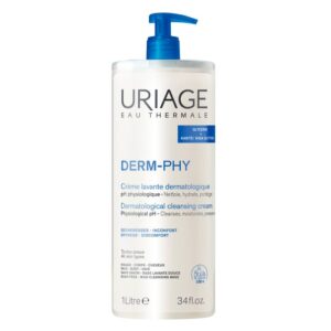 يورياج ديرم-في (DERM-PHY) - كريم منظف للبشرة - للوجه والجسم والشعر - لجميع أنواع البشرة - 1 لتر