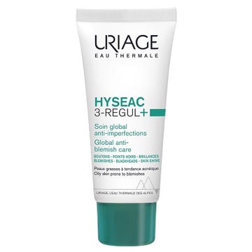 يورياج هيزاك 3-ريغول بلس (HYSEAC 3-REGUL+) - عناية شاملة لمكافحة الشوائب - للوجه - للبشرة الدهنية والمعرضة لحب الشباب - 40 مل