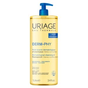 يورياج ديرم-في (DERM-PHY) - زيت منظف للبشرة - للوجه والجسم - لجميع أنواع البشرة - 1 لتر
