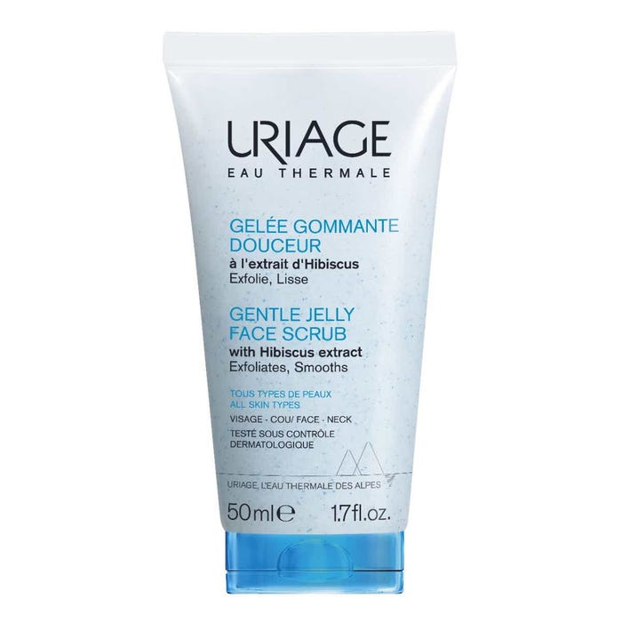 Uriage Gentle Exfoliating Jelly - Face - Normal to Dry Skin, 50ml