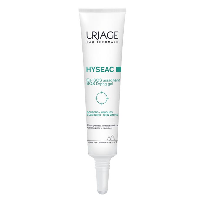 Uriage HYSEAC - SOS Drying Gel - Face - Oily and Acne-Prone Skin, 15ml
