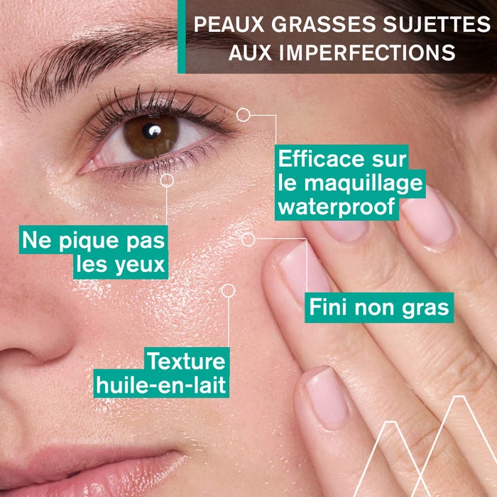 Uriage HYSEAC - Purifying Cleansing Oil - Face and Eyes - Oily and Acne-Prone Skin, 100ml - Image 3