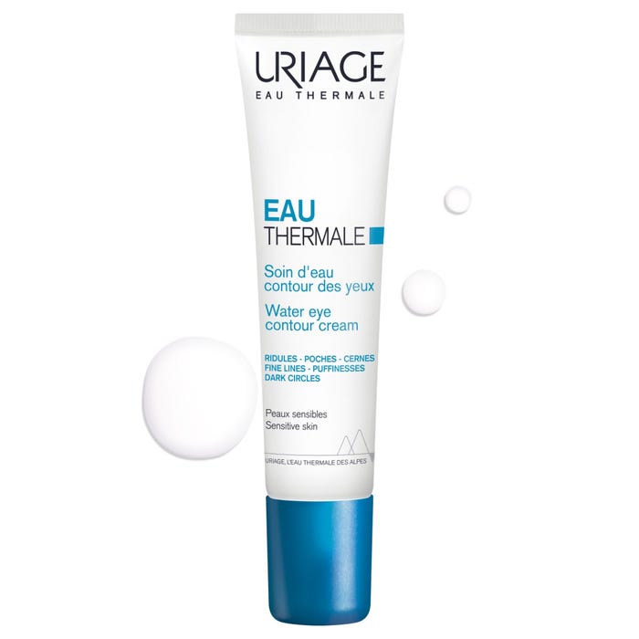 Uriage THERMAL WATER - Moisturizing Eye Contour Water Treatment - Sensitive Skin, 15ml - Image 2