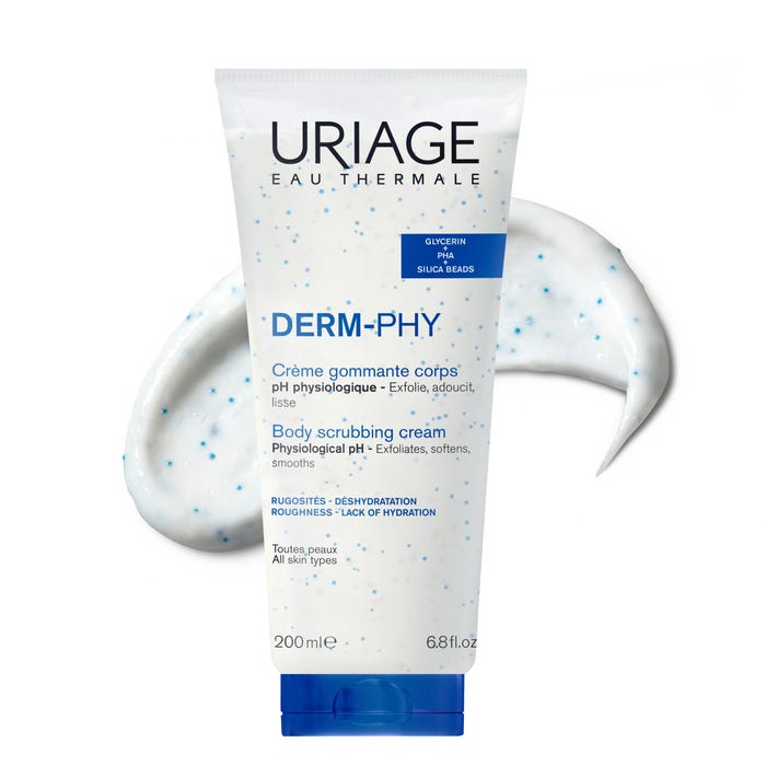يورياج ديرم-في (DERM-PHY) - كريم مقشر - للجسم - لجميع أنواع البشرة، 200 مل - الصورة 2