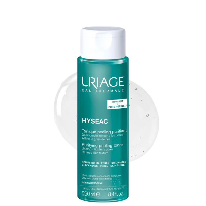 Uriage HYSEAC - Purifying Peeling Toner - Face - Oily and Acne-Prone Skin, 250ml - Image 3
