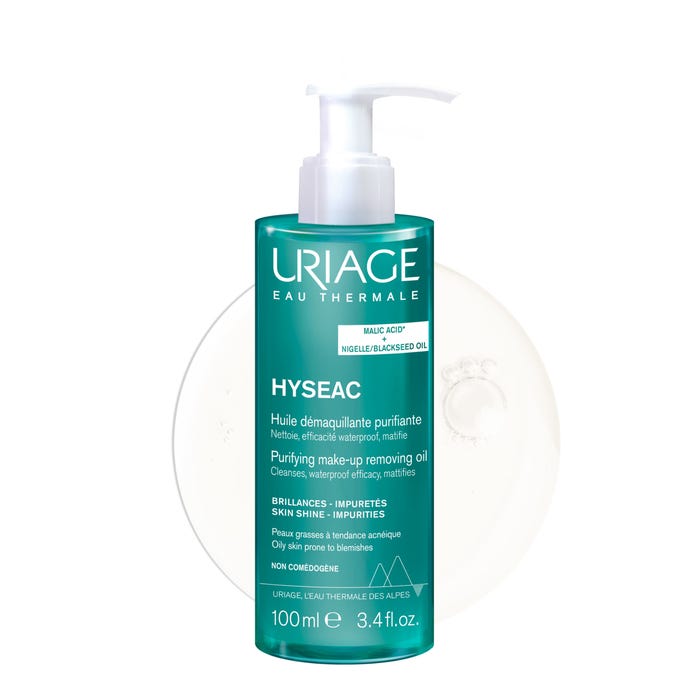 Uriage HYSEAC - Purifying Cleansing Oil - Face and Eyes - Oily and Acne-Prone Skin, 100ml - Image 2