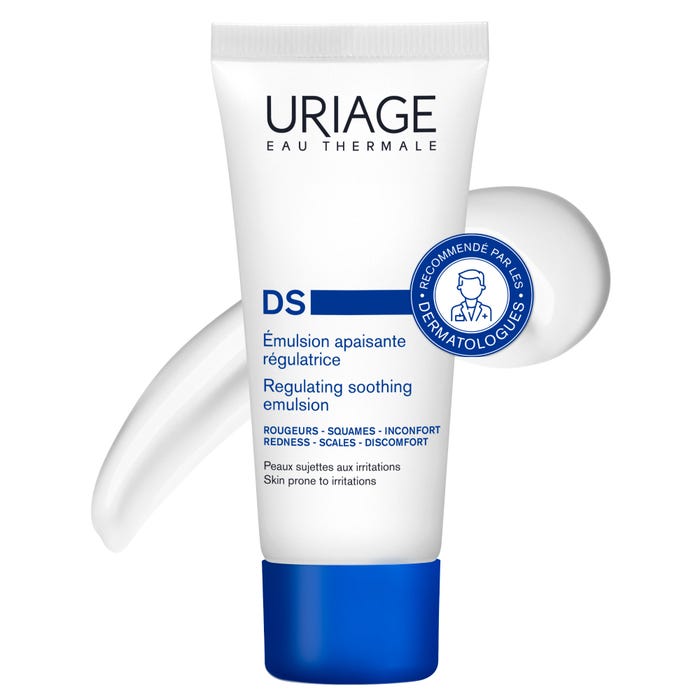 يورياج دي إس (Uriage DS) - مستحلب مهدئ ومنظّم - للوجه والجسم وفروة الرأس - للبشرة الحساسة والمتهيجة، 40 مل - الصورة 2